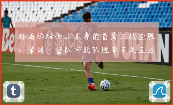 林高远转会山东鲁能首秀三战全胜,梁靖崑留队河北队胜率不足五成对比鲜明